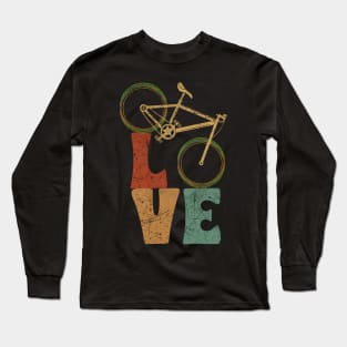 Vintage Bicycle Lover Long Sleeve T-Shirt